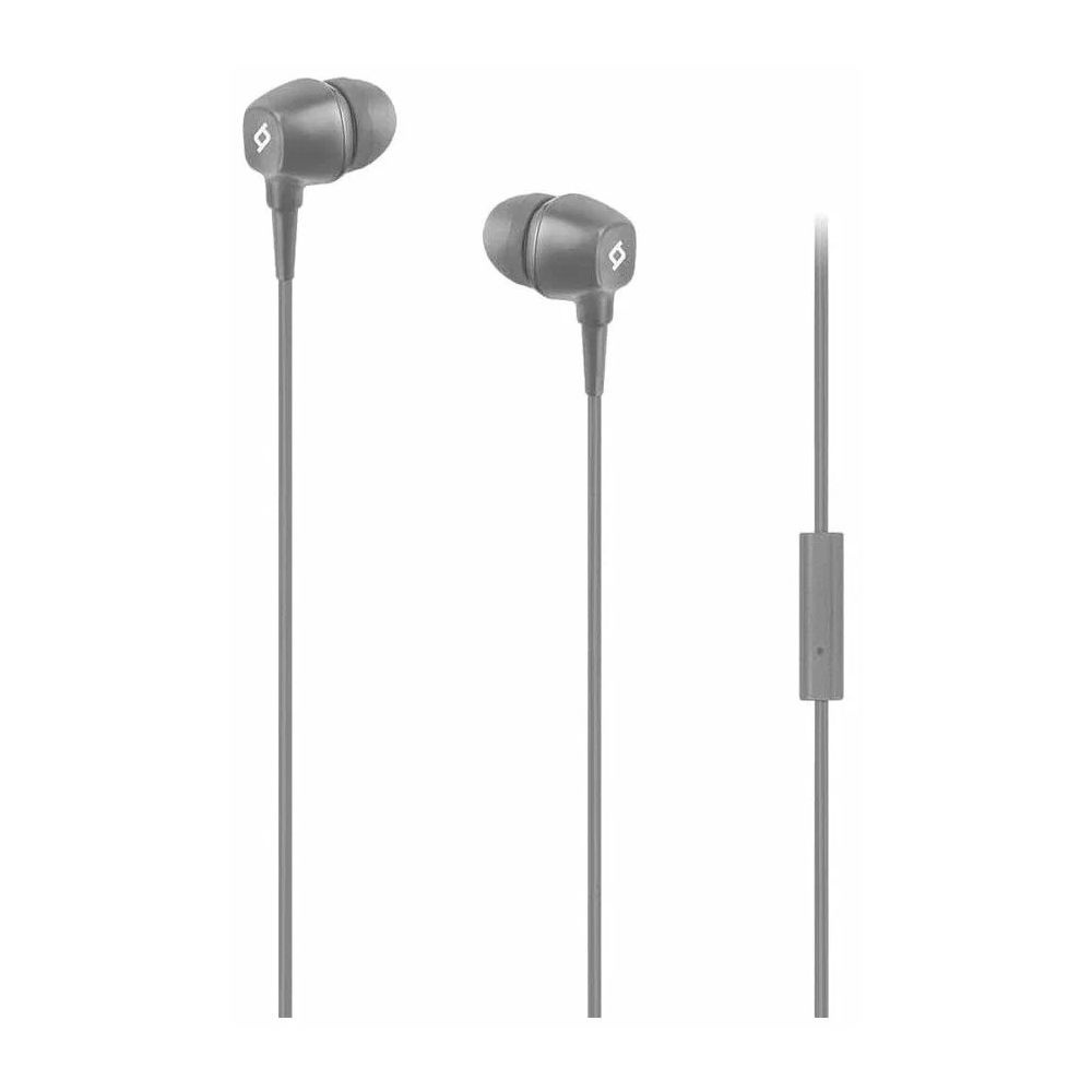 Наушники внутриканальные проводные с микрофоном гарнитура ttec Pop серые (2KMM13GR) #1