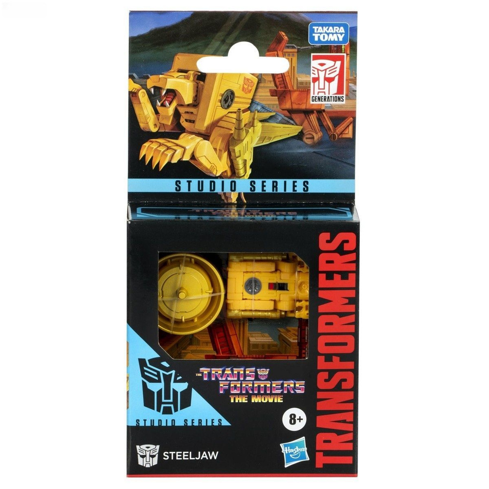 Трансформеры игрушки Hasbro Transformers Studio Series Core Transformers: The Movie Steeljaw (8.9cm) #1