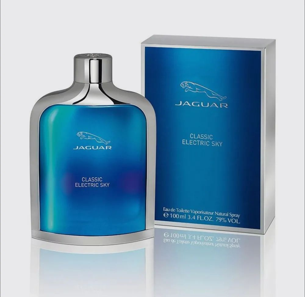 Туалетная вода JAGUAR Classic Electric Sky 100мл Духи 100 мл (1645891073)