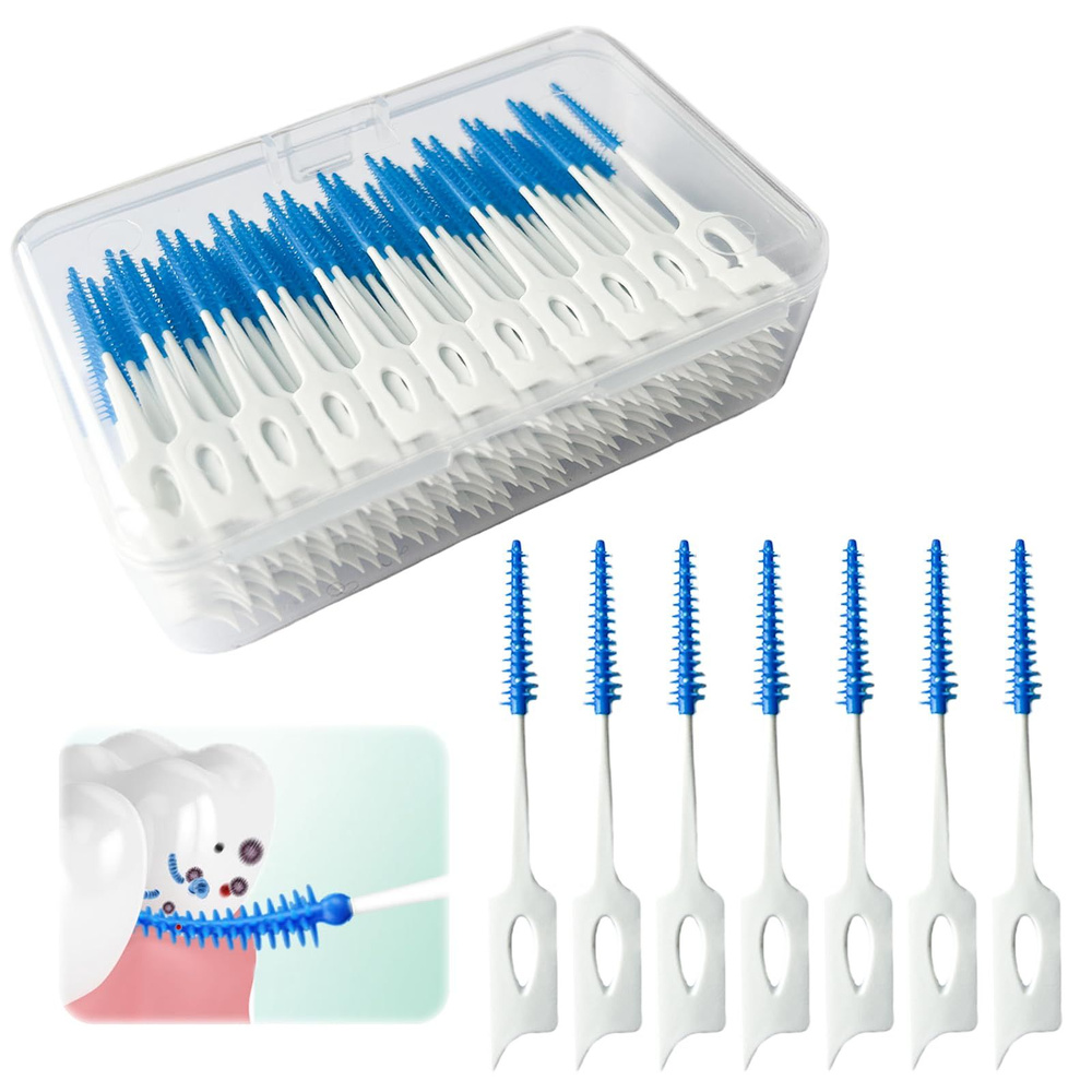 Зубные ершики Одноразовые мягкие стандартные, 200 шт купить на OZON по ...