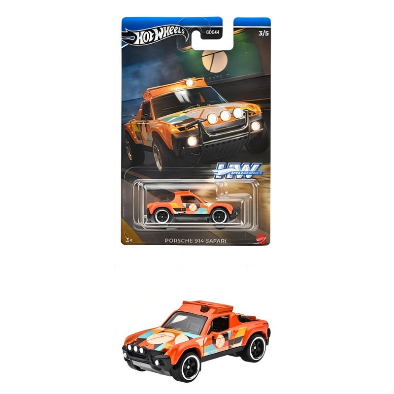 Машинка Mattel Hot Wheels GDG44 Porsche 914 Safari #1