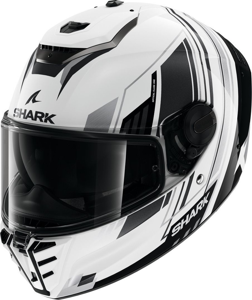 Мотошлем закрытый интеграл SHARK SPARTAN RS BYRHON White/Black/Chrome, XXL #1