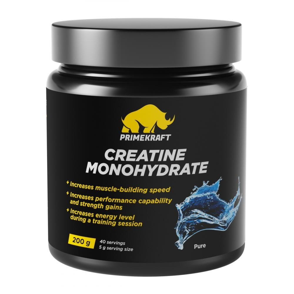 КРЕАТИН PRIME KRAFT CREATINE MONOHYDRATE 100% PURE 200 гр #1