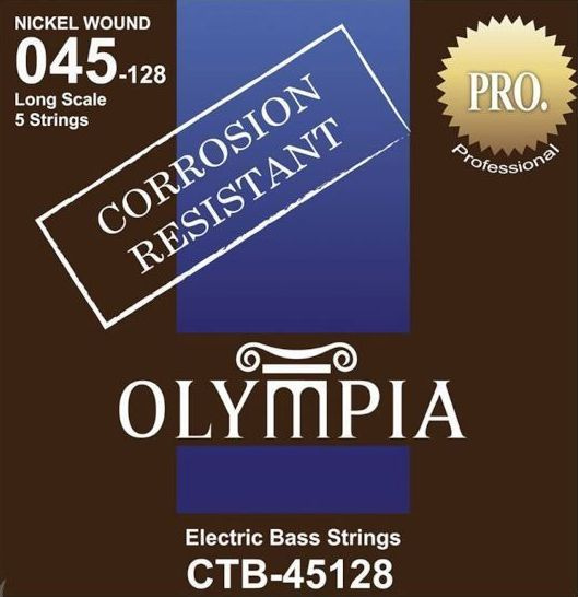 Olympia CTB45128 Струны для 5-струнной бас-гитары #1