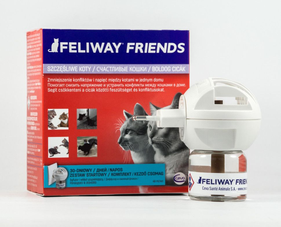 Ceva Feliway Friends диффузор + флакон для коррекции поведения кошек - 48 мл + диффузор  #1