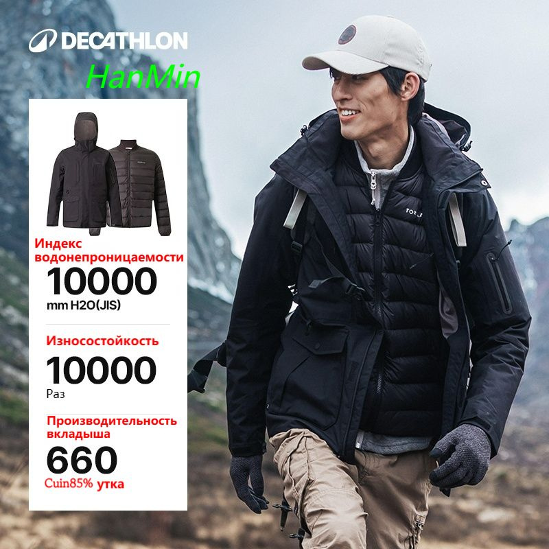 Пуховик DECATHLON #1