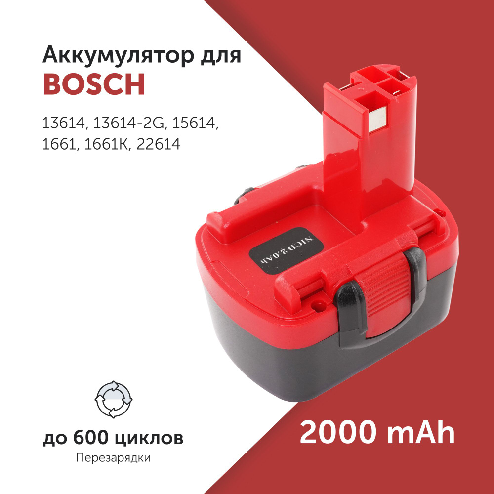 Аккумулятор для электроинструмента Bosch (BAT140) 14.4V 2.0Ah #1