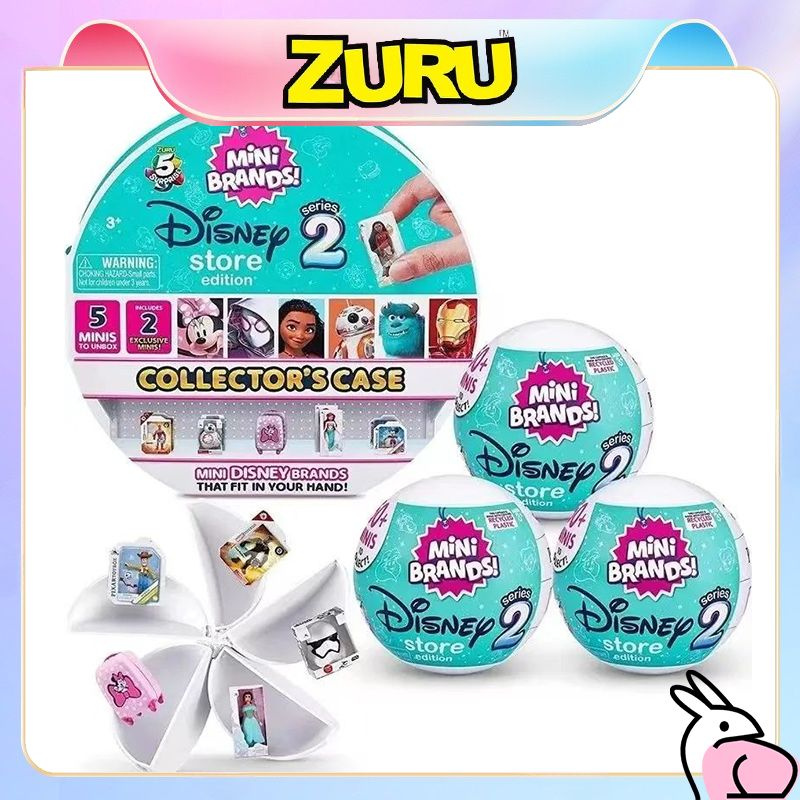 3 штуки Игрушка-сюрприз Зуру мир Дисней / шар-сюрприз / Zuru Toy mini brands DISNEY 2 SERIES JINDI (8см) #1