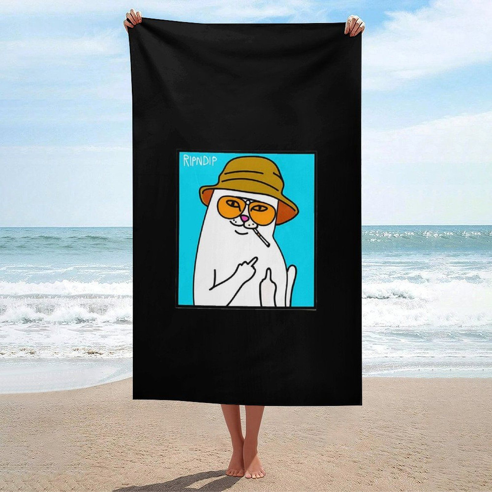 Ripndip Полотенце для ванной, Терилен, 80x130 см, разноцветный, 1 шт.  #1