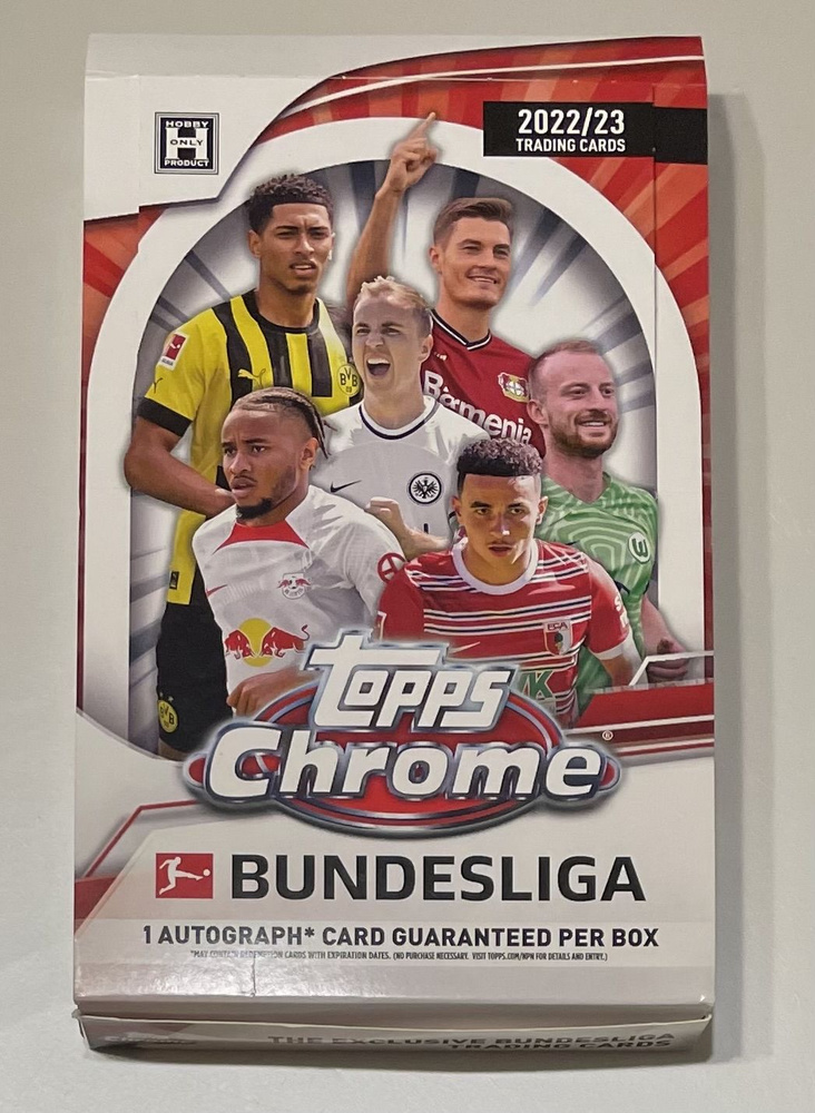 Карточки Topps Chrome Bundesliga 2022/23 All 18 Clubs #1