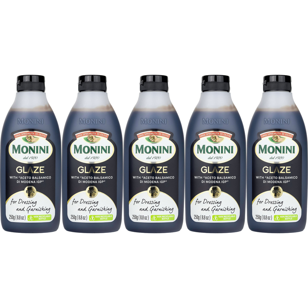 Соус Monini Glaze бальзамический 60% 250 г, набор: 5 штук #1