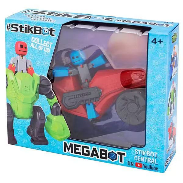 Игрушка Stikbot Мегабот Турбо Байк #1