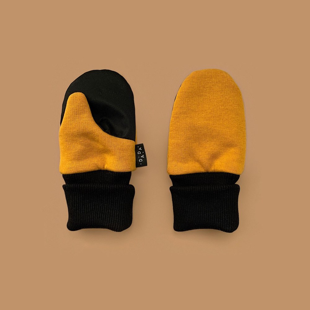 Dada•Moccs Варежки горчица #1