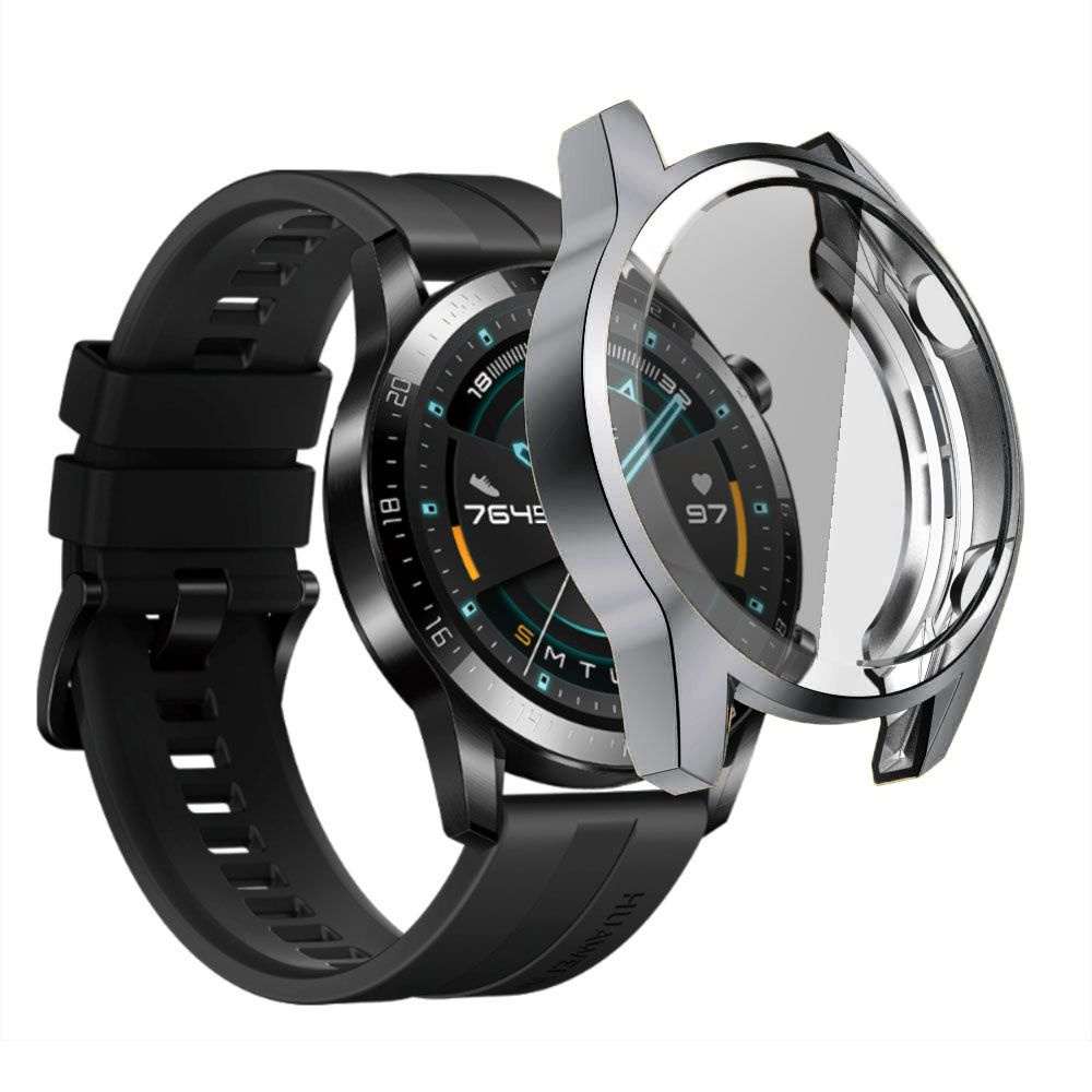 Силиконовый защитный чехол бампер для Huawei Watch GT2 42MM/46MM с противоударными свойствами,Функция #1