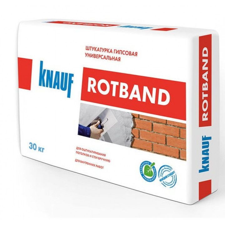 Штукатурка гипсовая Knauf Ротбанд 30 кг #1