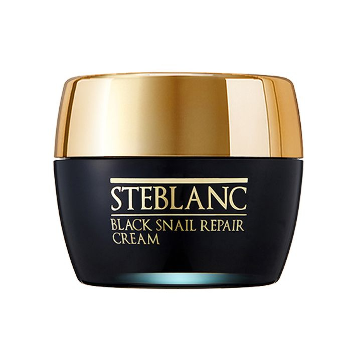 Steblanc Крем восстанавливающий с муцином черной улитки для лица Black snail repair cream, 55 мл  #1