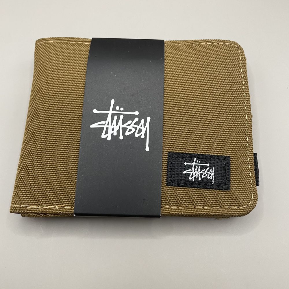 Stussy Бумажник/Кошелек коричневый #1