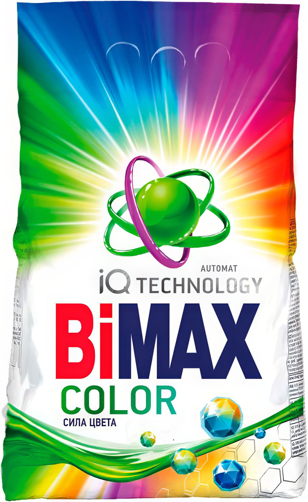 Порошок BiMAX Color Automat для стирки белья, 2.4 кг #1