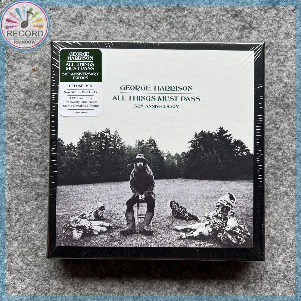 George Harrison All Things Must Pass 3CD настоящий Герметичная упаковка совершенно новый  #1