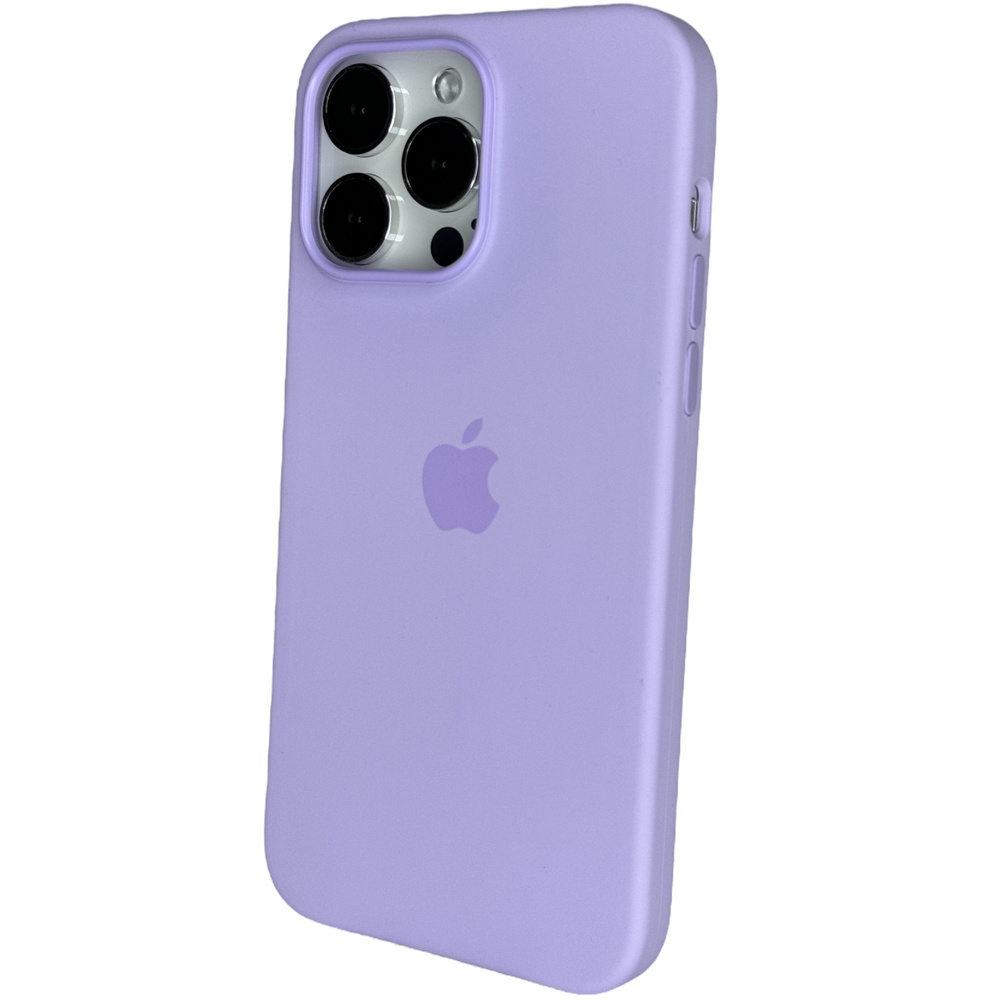 Silicone Case для Iphone 14 PRO MAX, Оригинальный Силиконовый Чехол с MagSafe, с анимацией (NFС), цвет #1