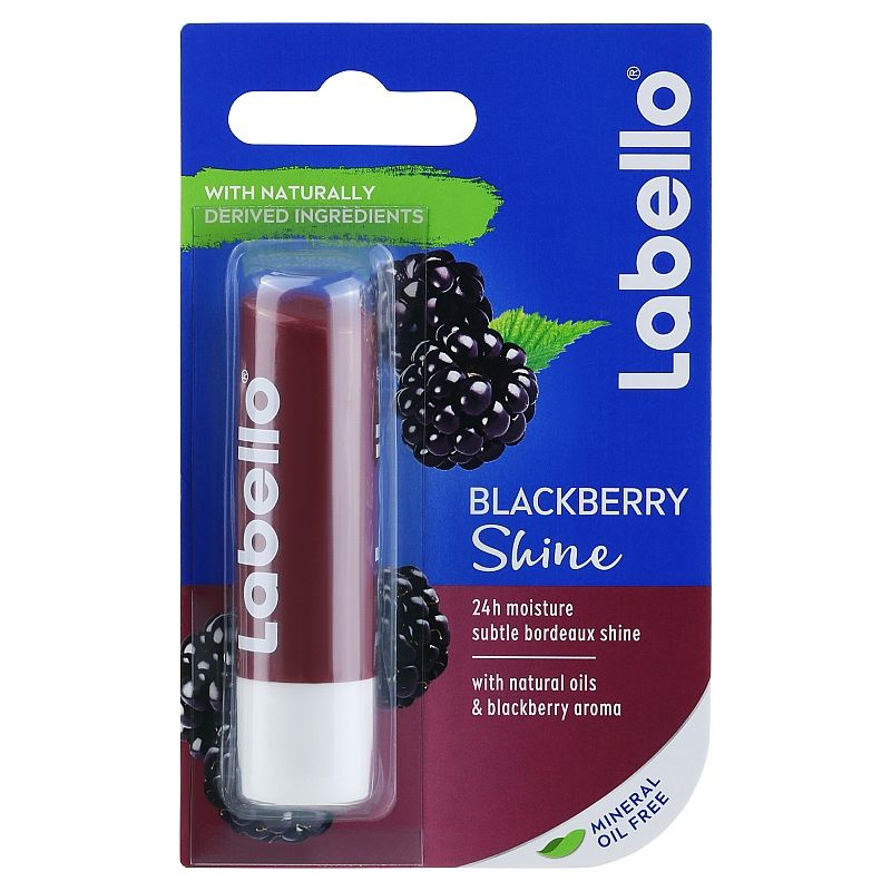 Бальзам для губ Labello Blackberry Shine, 4.8g #1