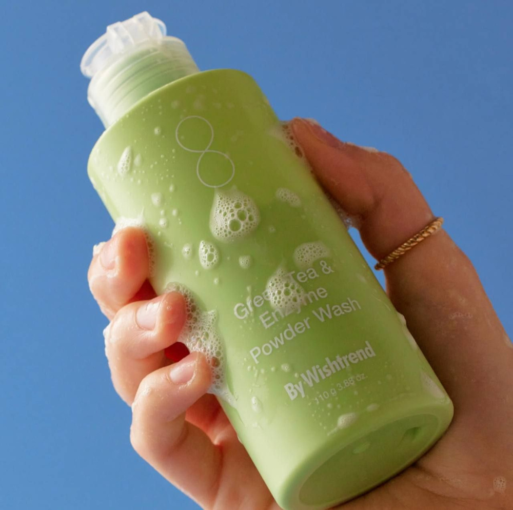 By Wishtrend Очищающая отшелушивающая энзимная пудра для умывания лица ...