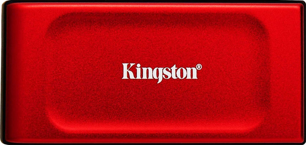 Kingston 2 ТБ Внешний SSD-диск SXS1000 (SXS1000R/2000G), красный. Уцененный товар  #1