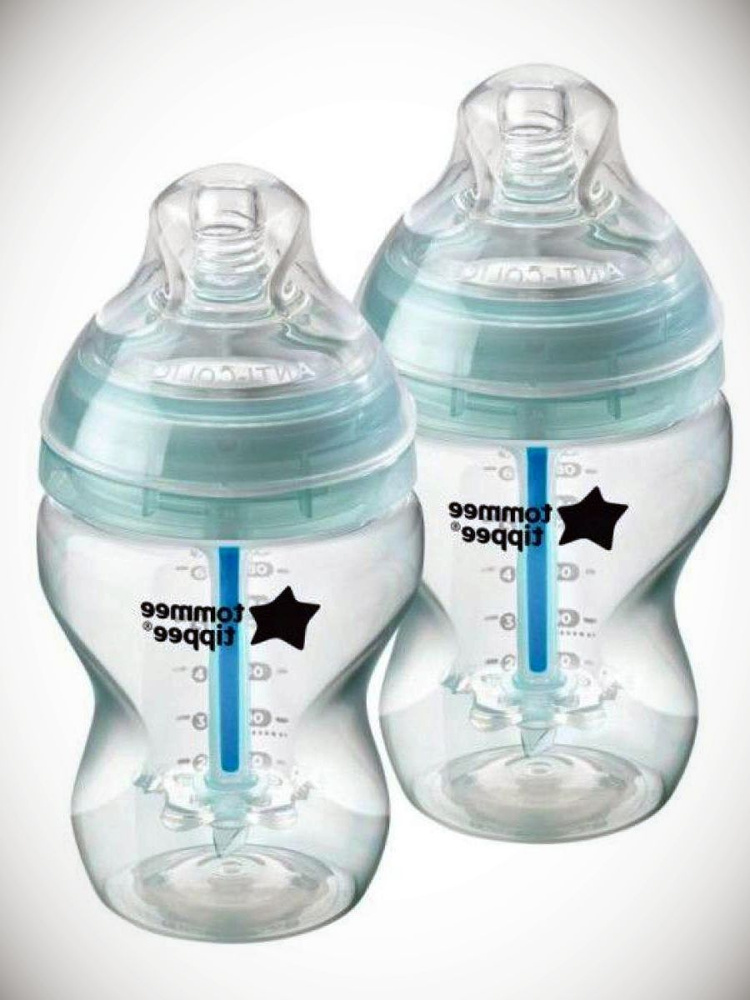 Бутылочка Tommee Tippee для кормления Advanced Anti-Colic 0+ 260 мл 2 шт. #1