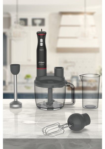 Arzum блендер Набор блендера Arzum AR1137 Starchef Multi 1500 Вт - черный  #1