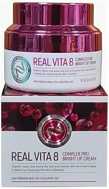 ENOUGH Питательный крем для лица с 8 витаминами Real Vita 8 Complex Pro Bright up Cream, 50 мл.  #1