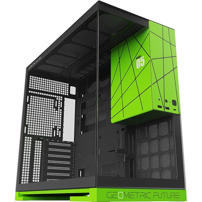 Корпус Geometric Future Model 5 Black/Green (1AM5WKNV00100) купить