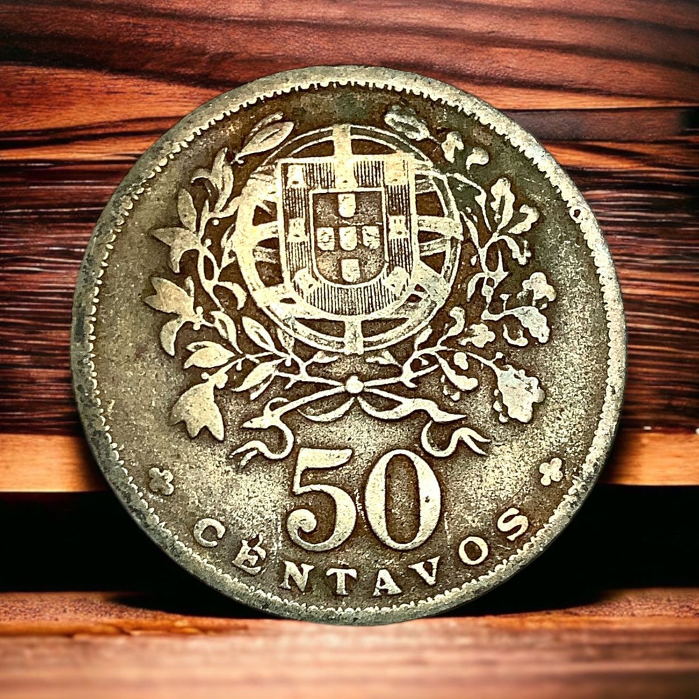 Монета Португалия 50 сентаво 1940 года #1