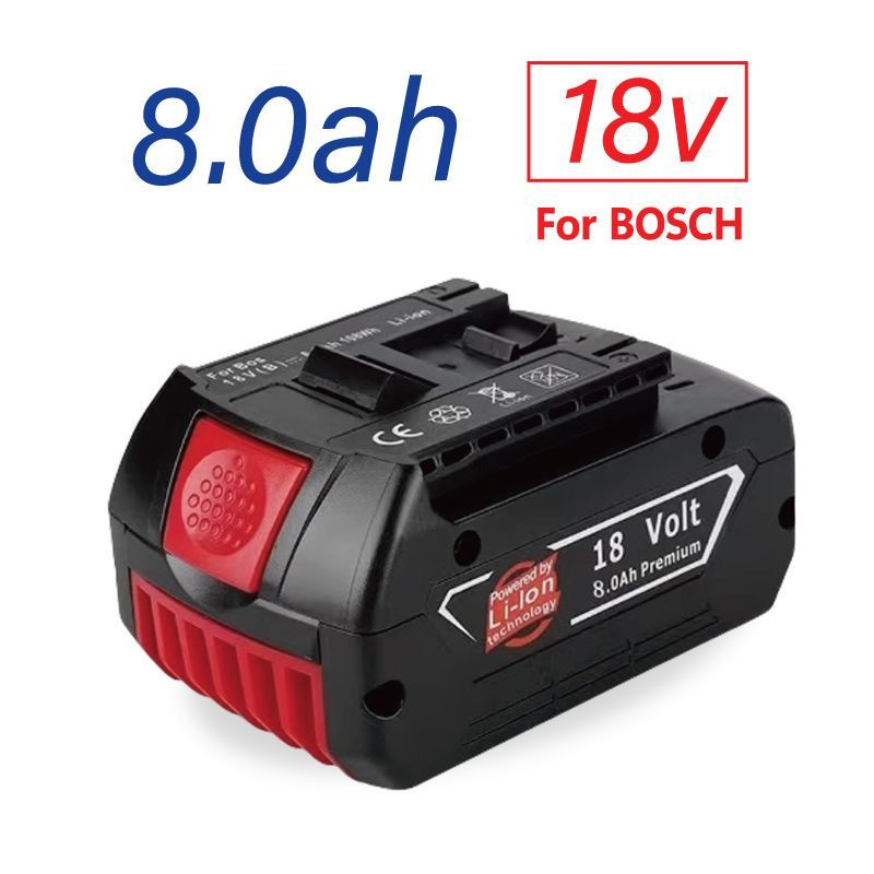 Замена батареи Bosch 18V 8.0 - 18.0 Ah литий - ионной батареи с инструкциями по зарядке  #1