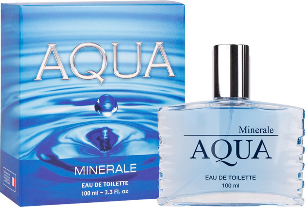 Delta Parfum / Дельта Парфюм Aqua Minerale Туалетная вода мужская с цитрусовым фужерным ароматом, 100мл #1