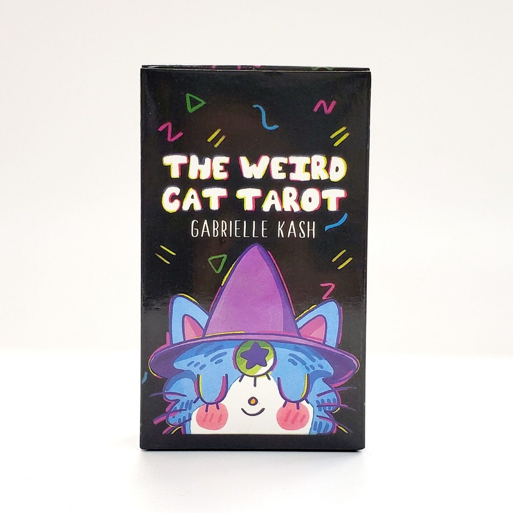 Карта Таро "The Weird cat Tarot"10.4X6.2CM #1