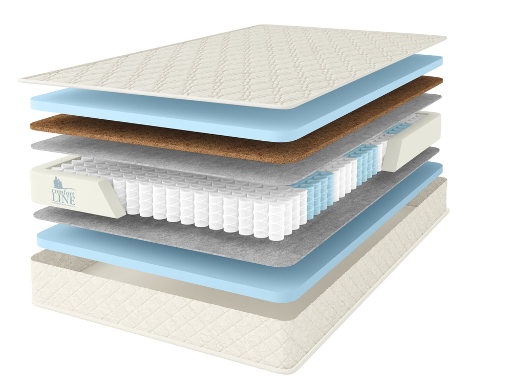 Comfort Line Матрас Eco Classic S1000, Независимые пружины, 140х175 см #1