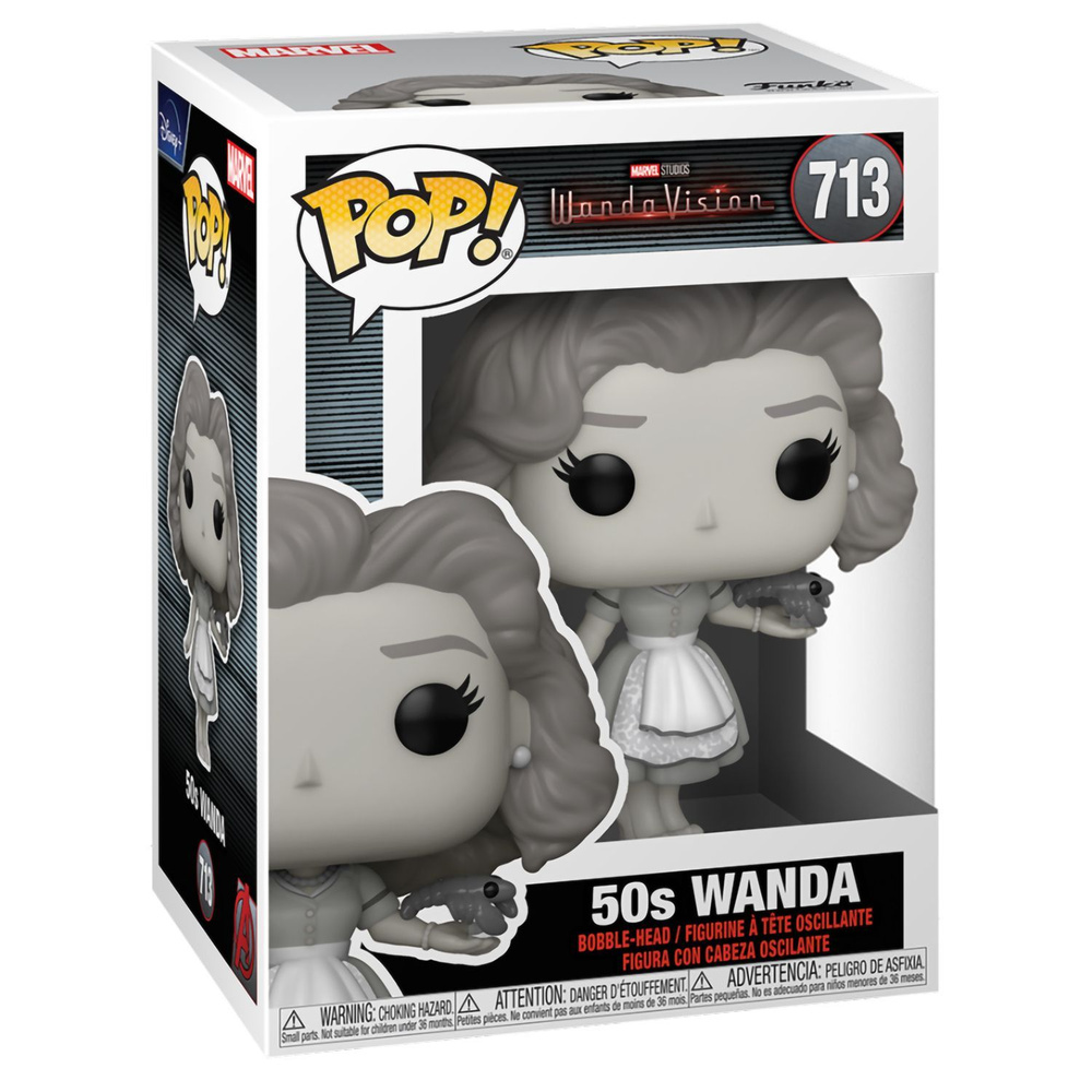 Фигурка Funko Pop! Marvel: 50s Wanda (Фанко Поп Ванда Максимофф 50-е из сериала Ванда/Вижн)  #1