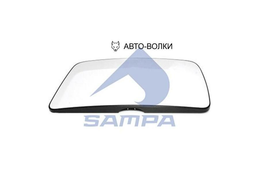 SAMPA Стекло зеркала электрического левого MERCEDES BENZ ACTROS MP3 с обогр.24V r 1200 401x200  #1