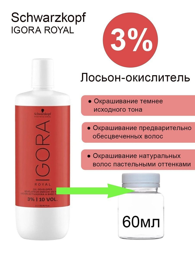 Schwarzkopf Professional Окислитель 3%, 60 мл #1