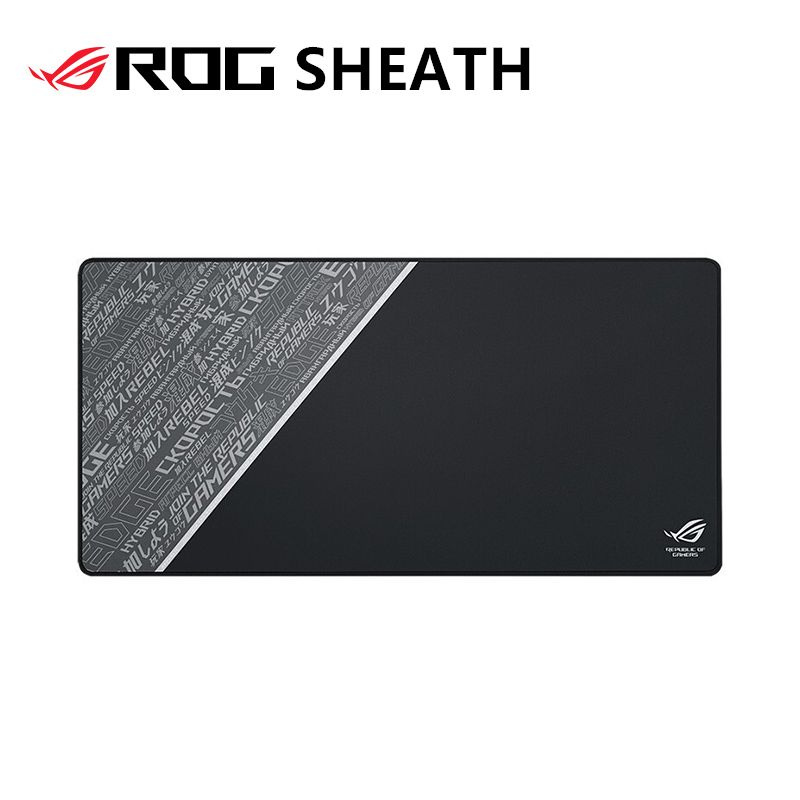 ASUS Игровой коврик для мыши ROG SHEATH, черный матовый #1