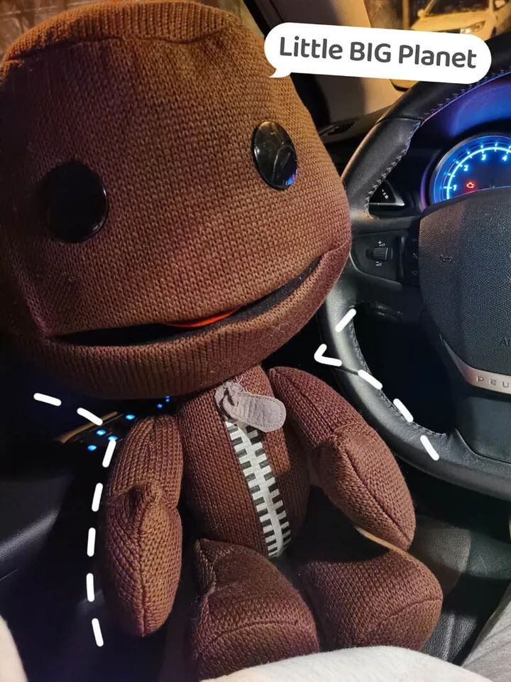 Мягкая Игрушка Little Big Planet Sackboy,60cm купить на OZON по низкой ...