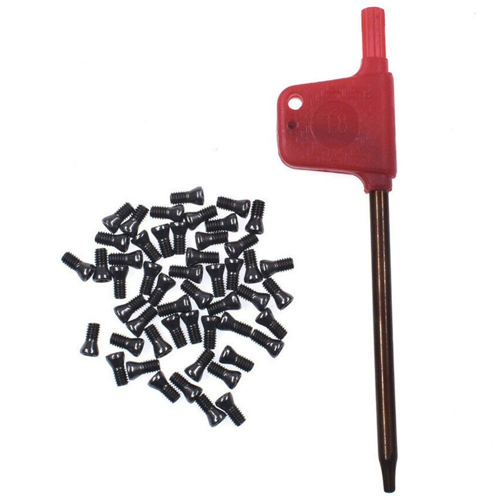 Винты M2.5x6 Torx 50шт для вставных токарных инструментов с карбидными пластинами, ключ #1