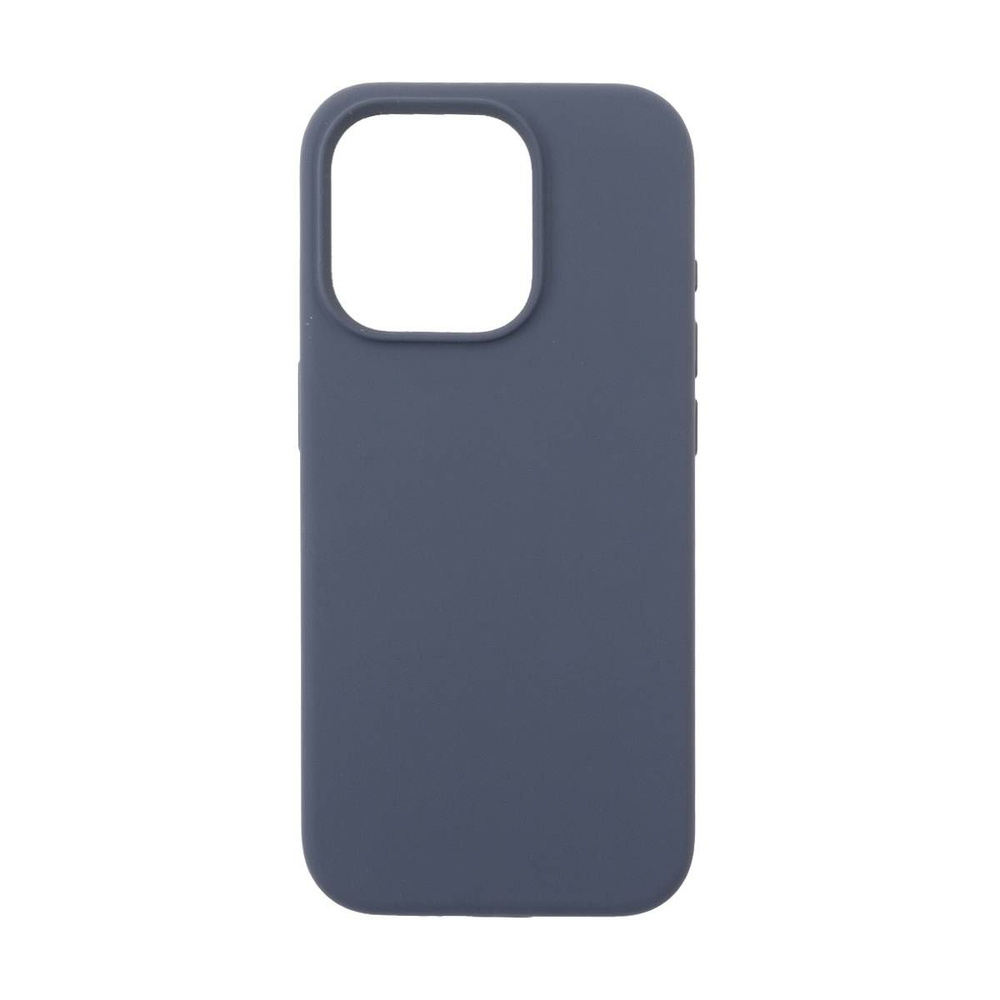 Чехол для iPhone 15 Pro силиконовый Soft Touch <графит> #1