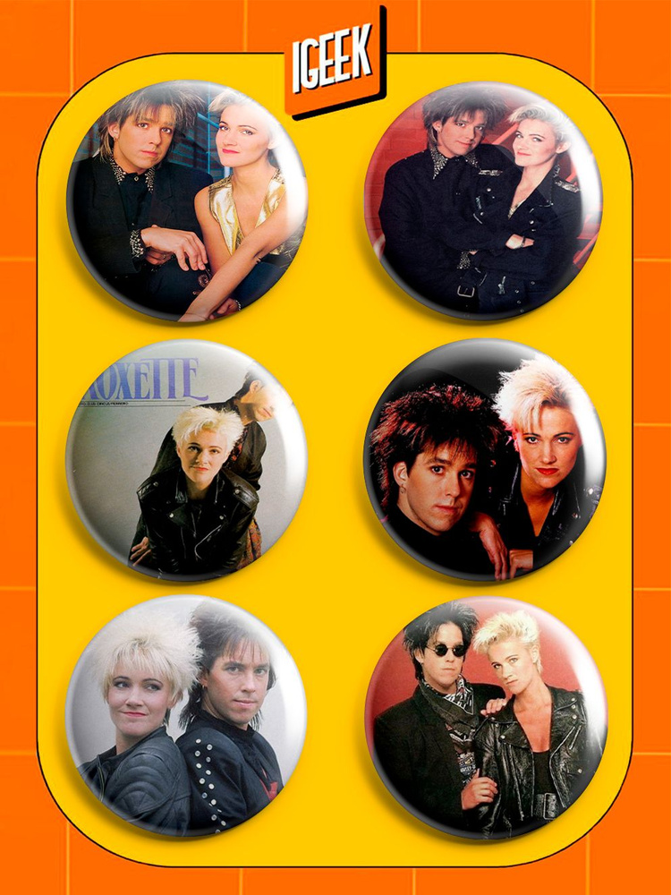 Значки Roxette #1