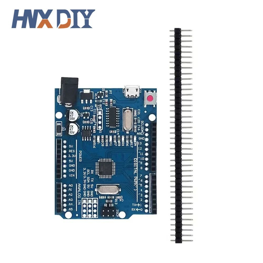 1-10 шт. R3 CH340G MEGA328P чип UNO R3 с USB/TYPE-C КАБЕЛЕМ ATMEGA328P ...