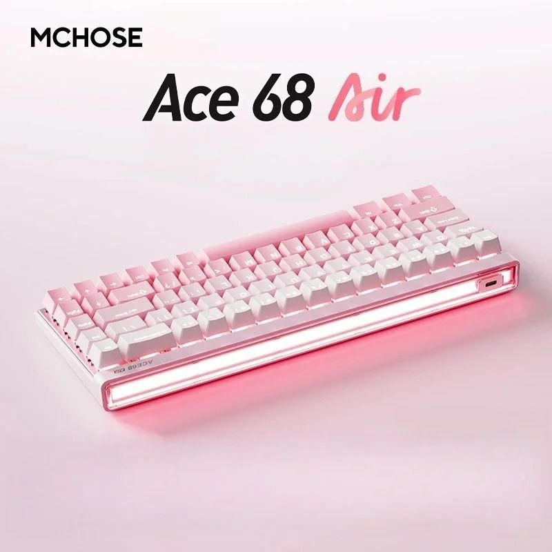 MCHOSE Ace 68 Air Игровая клавиатура 8K 0,01 мм Магнитный