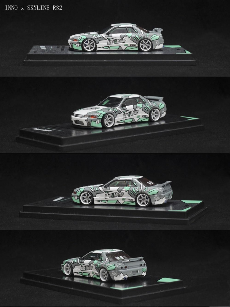 inno-1-64-nissan-skyline-gtr-r32-pandem-madmotor-echo-gao-green