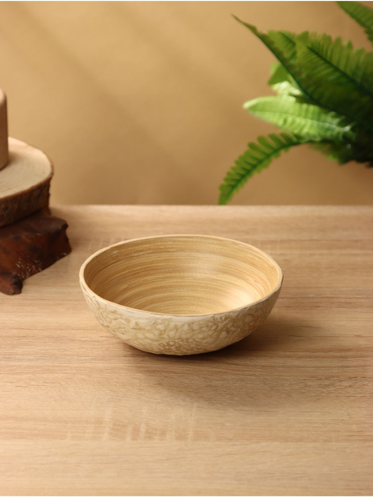 Миска, 15 15 6 см, бамбук #1