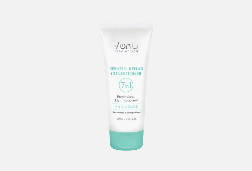 Кондиционер для волос VON U Keratin Rehab объем 200 мл #1