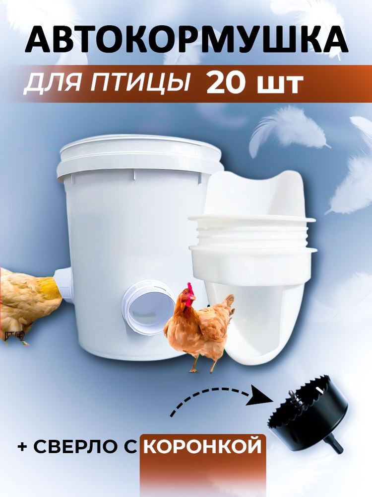 Кормушка для кур автоматическая #1
